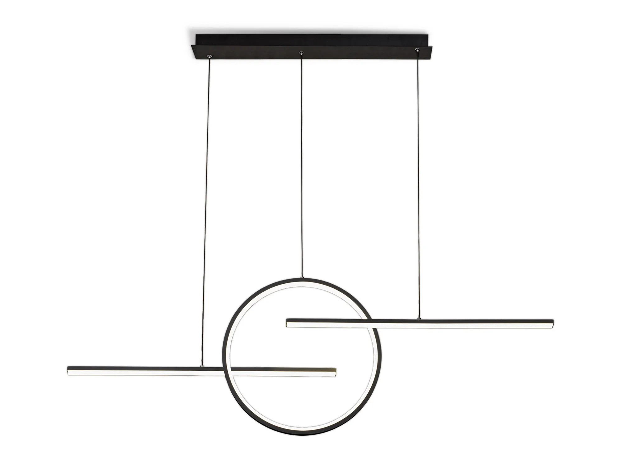 Kitesurf Black Ceiling Lights Mantra Linear Fittings